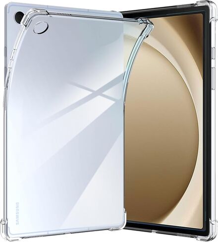 حافظة شفافة من مادة TPU (لجهاز Samsung Galaxy Tab S10 Ultra/S9 Ultra Tablet). نحيفة للغاية وشفافة. ناعمة. مرنة. مقاومة للصدمات. مضادة للخدش. متوافقة مع Galaxy Tab S10 Ultra/S9 Ultra/S8 Ultra Clear in Kuwait