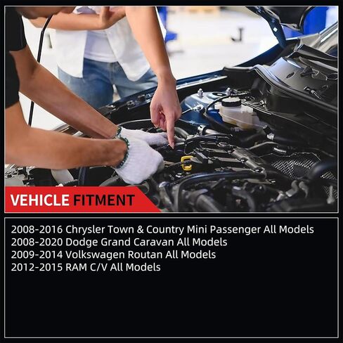 Front Lower Control Arms L/R with Ball Joints for Chrysler Town & Country 08-16 Dodge Grand Caravan 08-20 Volkswagen Routan 09-14 RAM C/V 12-15 RK622033 RK622034 2PCS in Saudi Arabia