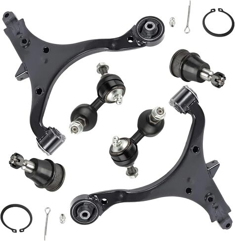 K640399 K640400 2Pcs Control Arm Suspension Kit Assembly Compatible With Honda CR-V 2002 2003 2004 2005 2006, 1x Front Lower Control Arm-K640399, 1x Front Lower Control Arm-K640400 in Saudi Arabia