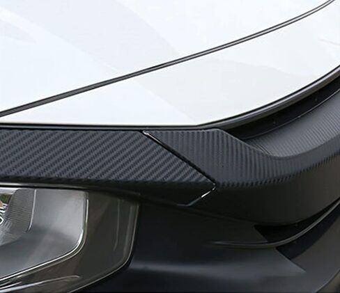 x xotic tech Front Bumper Grille Decals Stickers Carbon Fiber Style Compatible with Honda Civic 2016-2021 in Saudi Arabia
