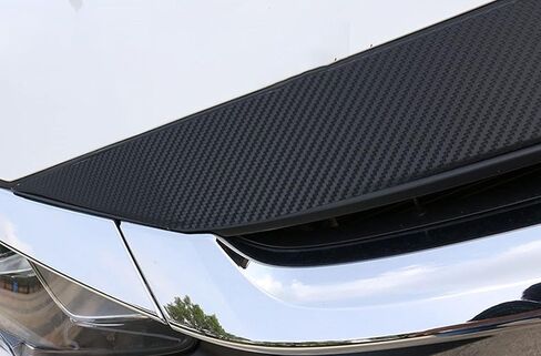x xotic tech Front Bumper Grille Decals Stickers Carbon Fiber Style Compatible with Honda Civic 2016-2021 in Saudi Arabia