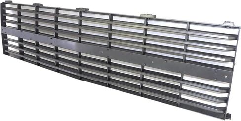 Perfit Liner استبدال شبكة أمامية جديدة باللون الفضي والرمادي مع فتحات قولبة لسيارة GMC Chevy شيفروليه C10 C/K 10 20 30 شاحنة صغيرة تناسب GM1200125 14043881 in Saudi Arabia