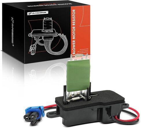 A-Premium HVAC Heater Blower Motor Resistor Compatible with Chevy & GMC Vehicles - Express 1500, Express 2500, Express 3500, Savana 1500, Savana 2500, Savana 3500 - Front Side, Replace# 89018537 in Saudi Arabia