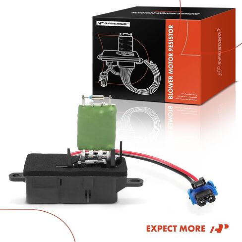 A-Premium HVAC Heater Blower Motor Resistor Compatible with Chevy & GMC Vehicles - Express 1500, Express 2500, Express 3500, Savana 1500, Savana 2500, Savana 3500 - Front Side, Replace# 89018537 in Saudi Arabia