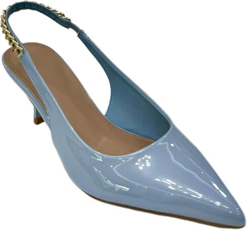 Women's Open Small Heel Ankle Chain Embellished High Heels Pointed Toe Buckle Sandals in Saudi Arabia