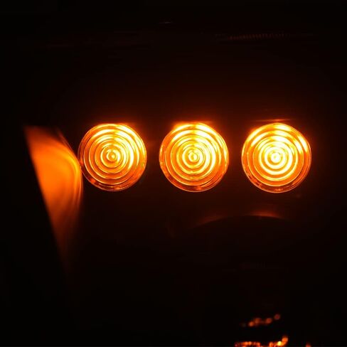7422438976901 Compatible With 2007-2013 Toyota Tundra / 2008-2017 Sequoia DRL LED Strip Bar Black Housing Headlights With Amber Reflector in Saudi Arabia