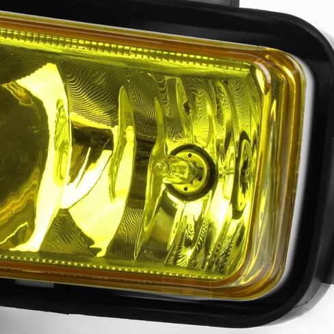 Auto Dynasty Fog Lights Assembly Compatible with 2015-2020 Chevy Tahoe Suburban 3500HD, Bumper Driving Fog Lamps with Wiring Bezel Switch Kit, Driver Passenger Side, Smoked Lens in Saudi Arabia