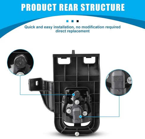 مجموعة مصابيح الضباب CPW متوافقة مع [2006-2007 Ford Ranger] مصابيح الضباب للقيادة استبدال جانب السائق + جانب الركاب in Kuwait