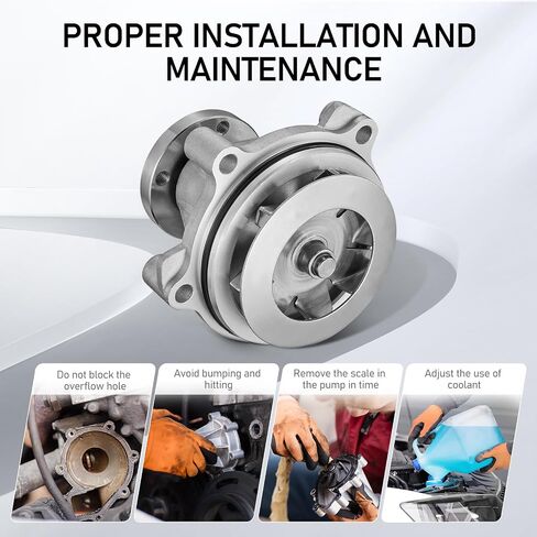 BDFHYK 43308 مجموعة مضخة مياه محرك السيارات متوافقة مع 2011-2020 Ford Expedition F-150 Lobo Transit-150 Transit-250 Transit-350 Transit-350 HD 2015-2017؛ لينكولن نافيجيتور in Saudi Arabia
