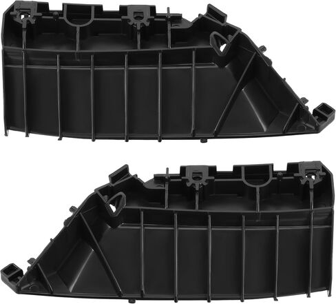 KUAFU Front Bumper Bracket Stiffener Compatible with 2014-2022 Infiniti Q50 Replacement for 62059-4GA0A 62058-4GA0A IN1042101 IN1043101 Bumper Cover Support Stiffener Bracket Black Pair in Saudi Arabia