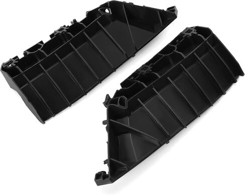 KUAFU Front Bumper Bracket Stiffener Compatible with 2014-2022 Infiniti Q50 Replacement for 62059-4GA0A 62058-4GA0A IN1042101 IN1043101 Bumper Cover Support Stiffener Bracket Black Pair in Saudi Arabia