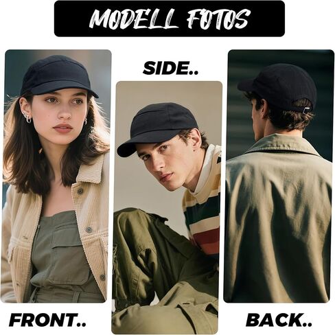 Clakllie Short Brim Baseball Fitted Cap Fashion 5 Panel Camp Caps Low Profile Dad Hat Snapback Hip Hop Cap Trucker Hats in Kuwait