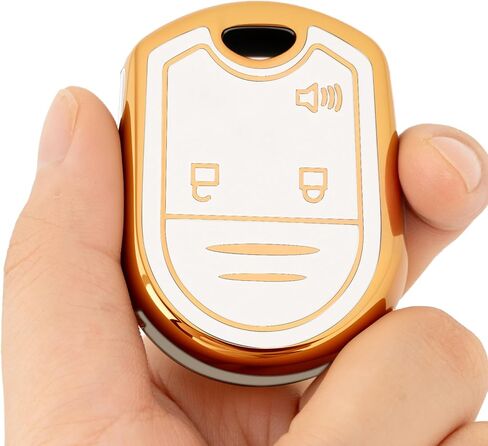غطاء مفتاح Ford Key Fob مع سلسلة مفاتيح، جراب غطاء مفتاح سيارة ناعم من مادة TPU لـ 2004-2014 Ford F150 F250 F350 F450 Flex Explorer Escape Ranger Fusion Accessories (3 أزرار) (أسود) in Kuwait