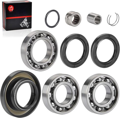 Rear Differential Bearing Seal Kit for Honda Rubicon 500 TRX500FA FGA Foreman 450 TRX450FE FM Foreman 400 TRX400FW 2001-2004 in Saudi Arabia