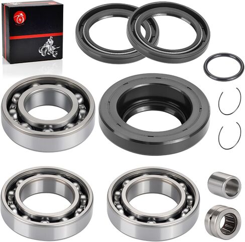 Rear Differential Bearing Seal Kit for Honda Rubicon 500 TRX500FA FGA Foreman 450 TRX450FE FM Foreman 400 TRX400FW 2001-2004 in Saudi Arabia