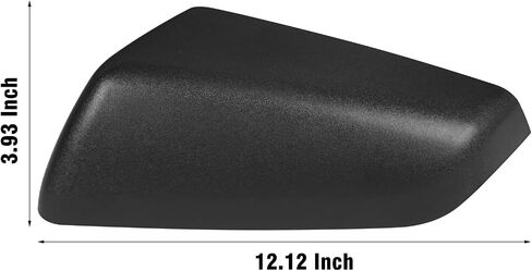 Moonlinks Compatible with Chevy Equinox 2018-2023/GMC Terrain 2018-2023 Right Side Mirror Cover Replacement, Glossy Black Right Passenger Side Rearview Mirror Cap Trim in Saudi Arabia
