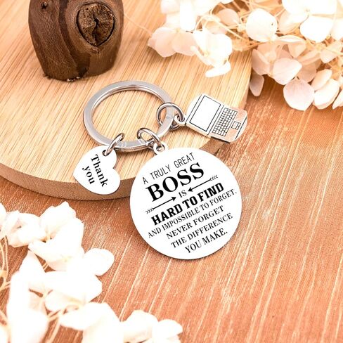هدايا بوس للنساء سلسلة مفاتيح أفضل هدية للرؤساء لتقدير المرأة، شكرًا لك على الهدايا النسائية من BossMale للقادة، إكسسوارات حلقات مفاتيح لعيد الشكر في عيد الميلاد in Kuwait