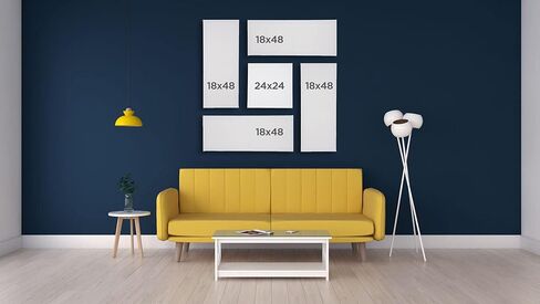 Creative Mark The Edge All Media Cotton Deluxe Stretched Canvas - 11x14" - 3 Pack of 1-1/2'' Deep Triple Acrylic Primed Canvas for Painting in Kuwait