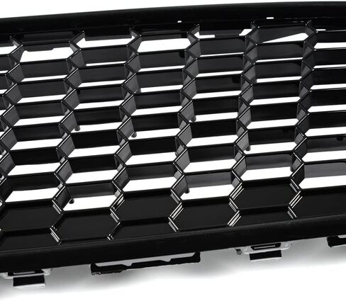 CHEDA Front Upper Center Black Grille Compatible with 2015 2016 2017 2018 Ford Focus S SE in Saudi Arabia