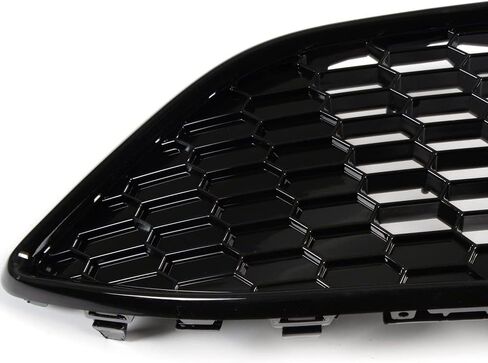 CHEDA Front Upper Center Black Grille Compatible with 2015 2016 2017 2018 Ford Focus S SE in Saudi Arabia
