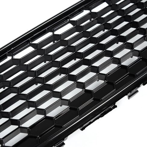 CHEDA Front Upper Center Black Grille Compatible with 2015 2016 2017 2018 Ford Focus S SE in Saudi Arabia