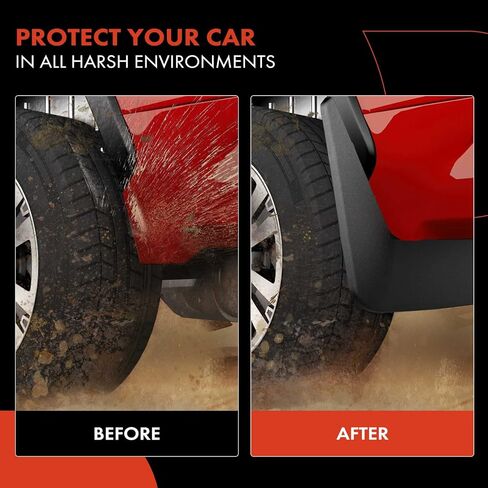 A-Premium Set of 4PCS Mud Flaps Splash Guards Mudguards Mudflaps with Hardware Kits Accessory Compatible with Chevrolet Trax 2024, Front and Rear (Driver & Passenger Side) in Saudi Arabia
