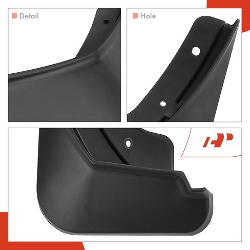 A-Premium Set of 4PCS Mud Flaps Splash Guards Mudguards Mudflaps with Hardware Kits Accessory Compatible with Chevrolet Trax 2024, Front and Rear (Driver & Passenger Side) in Saudi Arabia