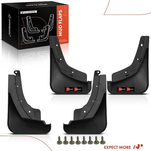 A-Premium Set of 4PCS Mud Flaps Splash Guards Mudguards Mudflaps with Hardware Kits Accessory Compatible with Chevrolet Trax 2024, Front and Rear (Driver & Passenger Side) in Saudi Arabia