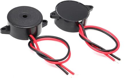 50pcs 2310 Lead DC piezoelectric Buzzer with Ear 23 * 10MM 3-24V Active Buzzer Alarm in Saudi Arabia