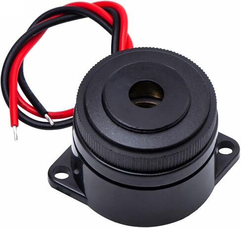 QSI-2910 90DB Buzzer 29.5x24.5mm DC 12V Active piezoelectric Buzzer Continuous Sound in Saudi Arabia