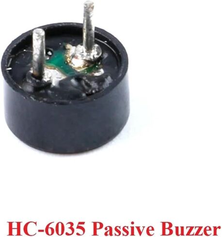 2PCS HC-6035 Mini Passive Buzzer HC6035 AC Buzzer 6X3.5 6 * 3.5 mm Passive Integrated Electromagnetic Speaker 1.5-3V in Saudi Arabia