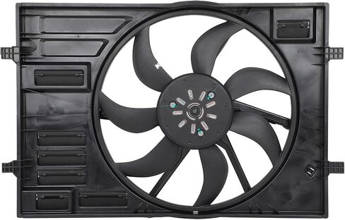 SCITOO 624220 Radiator Cooling Fan Compatible for 2015-2020 for A3 2015-2019 for S3 2015-2019 for e-Golf 2015-2019 for Golf in Saudi Arabia