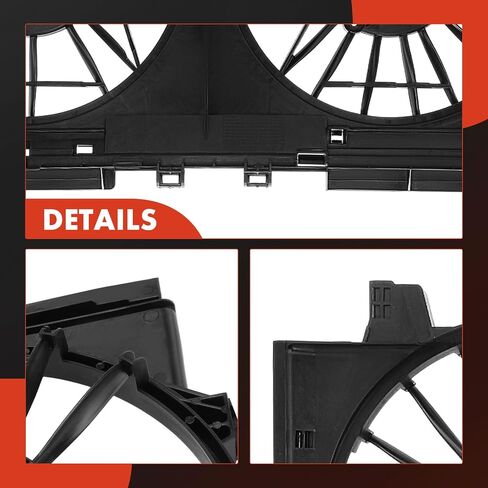 A-Premium Engine Radiator Cooling Fan Shroud Compatible with Subaru Impreza 2017 2018 2019 2020 2021 2022 2023, 2.0L in Saudi Arabia
