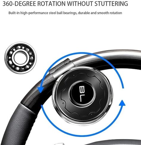 1PC Universal Power Steering Wheel Ball with Golden Bearings for Car and Truck in Saudi Arabia