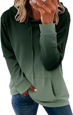 onlypuff Women's Pullover Hoodies Teen Girls Trendy Fall Fashion Tops Hooded Sweatshirts in Saudi Arabia