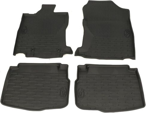 Subaru Heavy Gauge All Weather Floor Mats (Set of 4) for 2020-2025 Outback & Legacy - J501SAN100 - Genuine OEM in Saudi Arabia