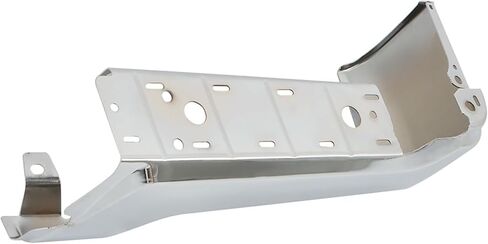 munirater Chrome Rear Right Passenger Side Bumper Face Bar without Parking Sensor Holes Replacement for 2017-2022 F-250 F-350 Super Duty in Saudi Arabia