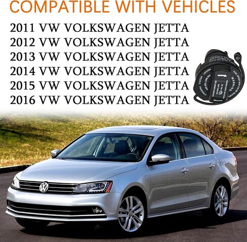 غطاء خزان الوقود فولكس فاجن - 5C0-201-550E مناسب لـ 2011-2016 فولكس فاجن جيتا يستبدل # 5C0-201-550E in Kuwait