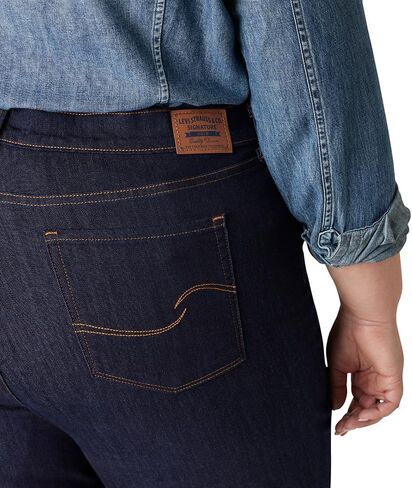Levi Strauss Signature Women's Modern Bootcut Jeans Mid-Rise Stretch Denim (Also Available in Plus), (New) Island Rinse, 16 Plus Regular in Saudi Arabia
