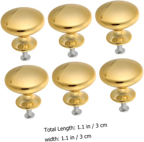 DOITOOL 12pcs Door Knobs Brushed Pull Handles for Cabinets Wardrobes and Dressers and Elegant Design for Home Furniture Upgrade in Saudi Arabia