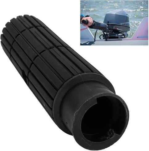 Fydun Steering Handle Grip， Outboard Throttle Handle， 153mm/6.02in Throttle Steering Handle Grip Black Auto Replacement Parts for Outboard Auto Parts in Saudi Arabia