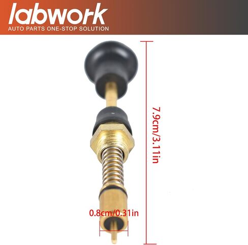 labwork Choke Pull Plunger Kit Replacement for Yamaha Kodiak 400 Big Bear Warrior Wolverine 350 in Saudi Arabia