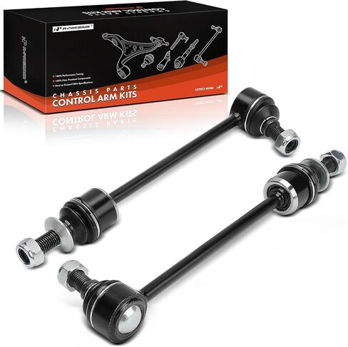 A-Premium 2 x Rear Sway Bar Links Stabilizer Bar Links, Compatible with BMW 745i 2002-2005, 745Li 2002-2005, 750i 2006-2008, 750Li 2006-2008, 760i 2004-2006, 760Li 2003-2008, Alpina B7 2007-2008 in Saudi Arabia
