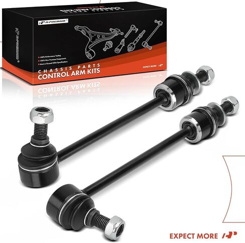 A-Premium 2 x Rear Sway Bar Links Stabilizer Bar Links, Compatible with BMW 745i 2002-2005, 745Li 2002-2005, 750i 2006-2008, 750Li 2006-2008, 760i 2004-2006, 760Li 2003-2008, Alpina B7 2007-2008 in Saudi Arabia