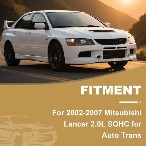 محرك محرك PartsFlow ومجموعة حامل ناقل الحركة من 4 قطع متوافقة مع Mitsubishi Lancer 2002 2003 2004 2005 2006 2007 استبدال Trans 2.0L التلقائي لـ A4641 A4617 A4606 A6647 9188 9181 9170 9569 in Saudi Arabia