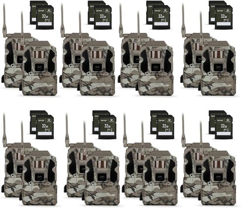TACTACAM Reveal Ultra Cellular Trail Camera – 4K Photo, 1080P Video, Live Streaming, GPS, Low-Glow/No-Glow Flash, LTE + Cleaning Cloth | 2PK in Saudi Arabia
