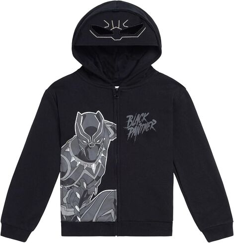 هودي Marvel Spider-Man Avengers Fleece Zip Up Cosplay مقاسات الأطفال الصغار إلى الأطفال الكبار (2T - 18-20) in Saudi Arabia