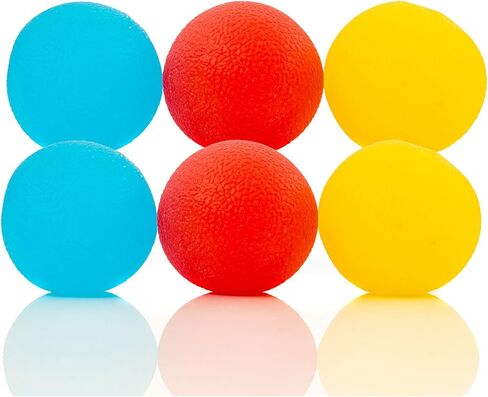 Squishy Stress Balls from The Original Monkey Noodle - 3 Pack - Sensory Toys for Kids with Unique Needs - Fosters Creativity, Focus, and Fun - Great for Classrooms, Home, and Playtime (3 Colors) in Saudi Arabia