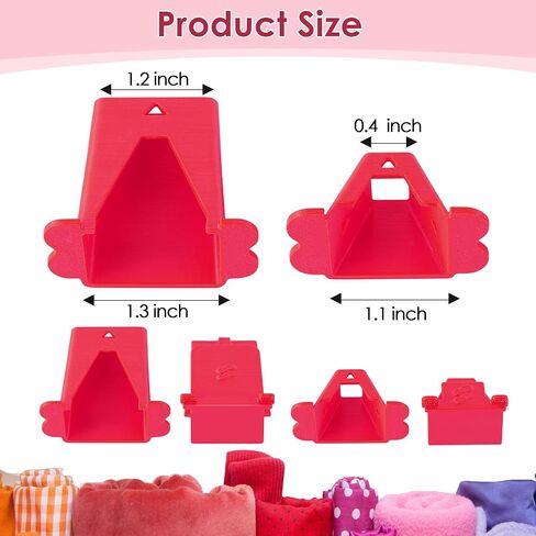 2 Set Fabric Tube Maker for Fabric Roll Rugs, Fabric Roll Tube Maker for Rugs, Bias Tape Maker Suitable for Fabric DIY, Woven Fabric Sewing, Making Fabric Roll Rugs Easier and Faster 676226 in Kuwait