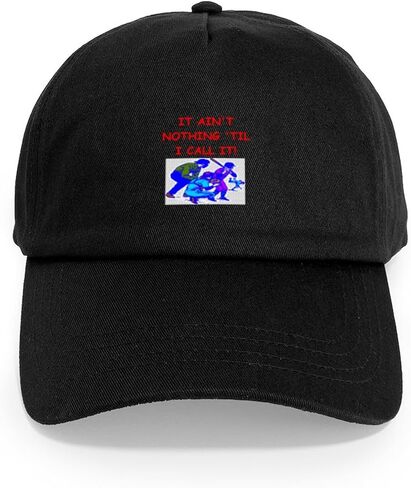 CafePress Baseball Umpire Cap Adjustable Baseball Cap in Saudi Arabia